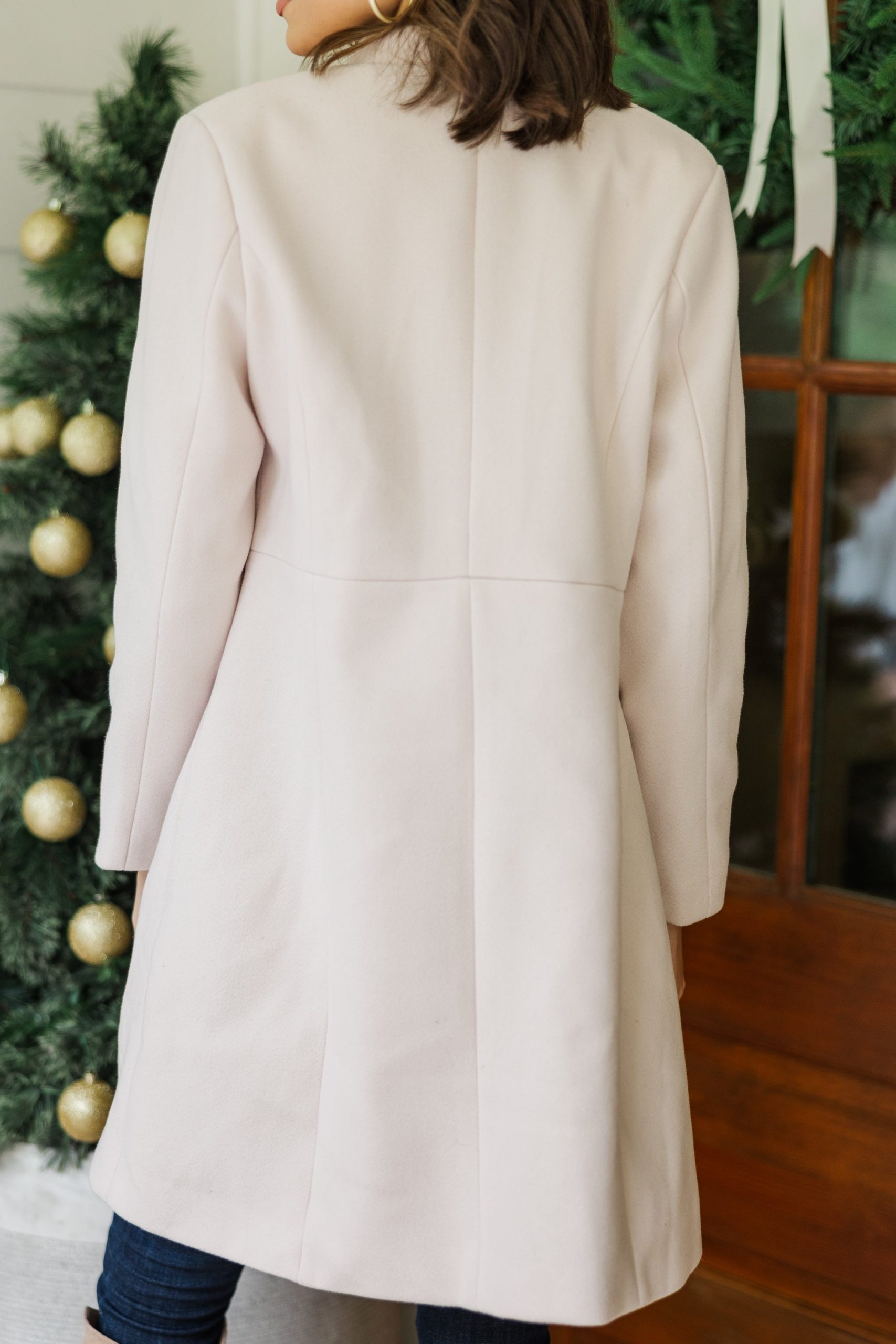 City Streets Oatmeal Brown Coat - Image 4