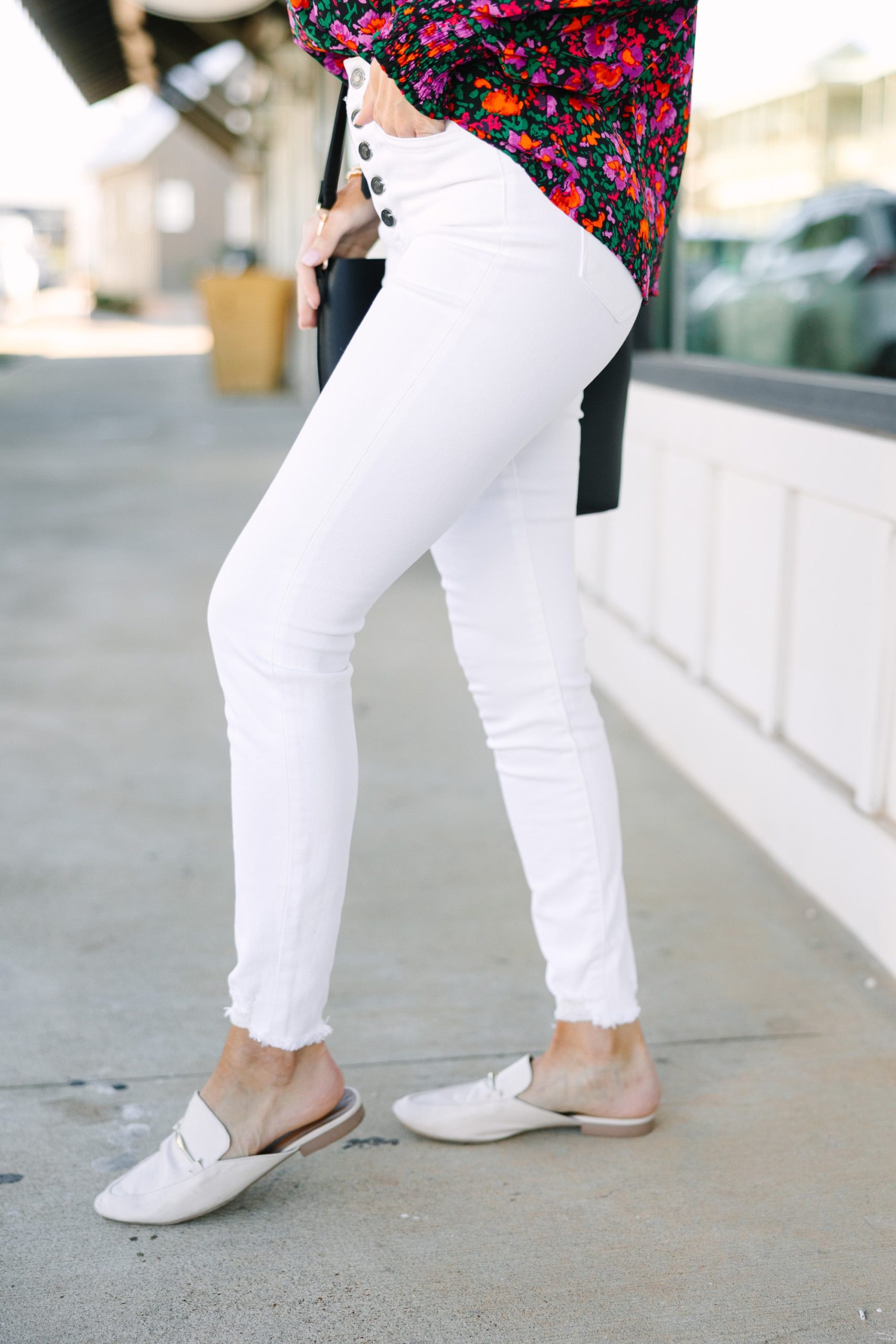 KanCan: Going Up White High Waist Skinny Jeans - Image 3